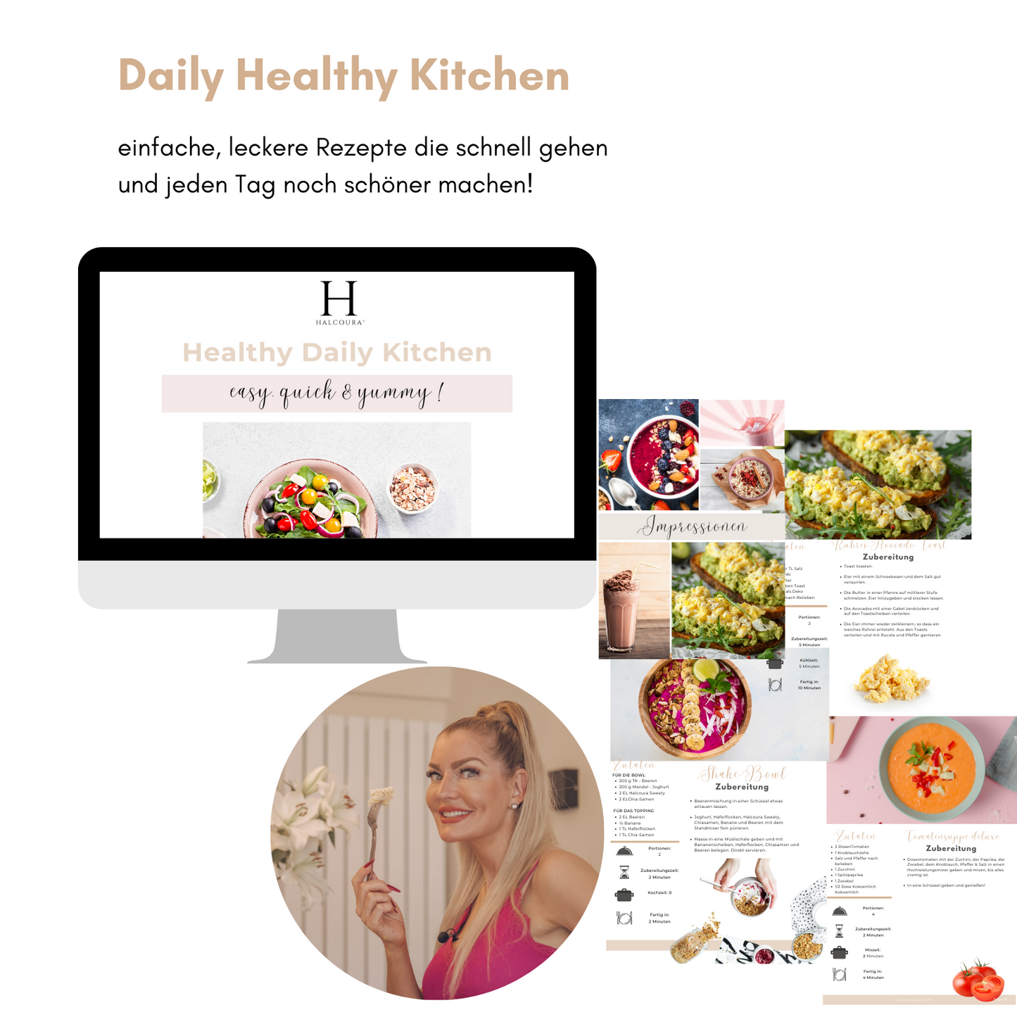 Daily Healthy Kitchen- schnelle, leckere & einfache Lieblingsgerichte!